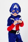 Костюм «Капитан Америка» карнавальный костюм для мальчика - 2275