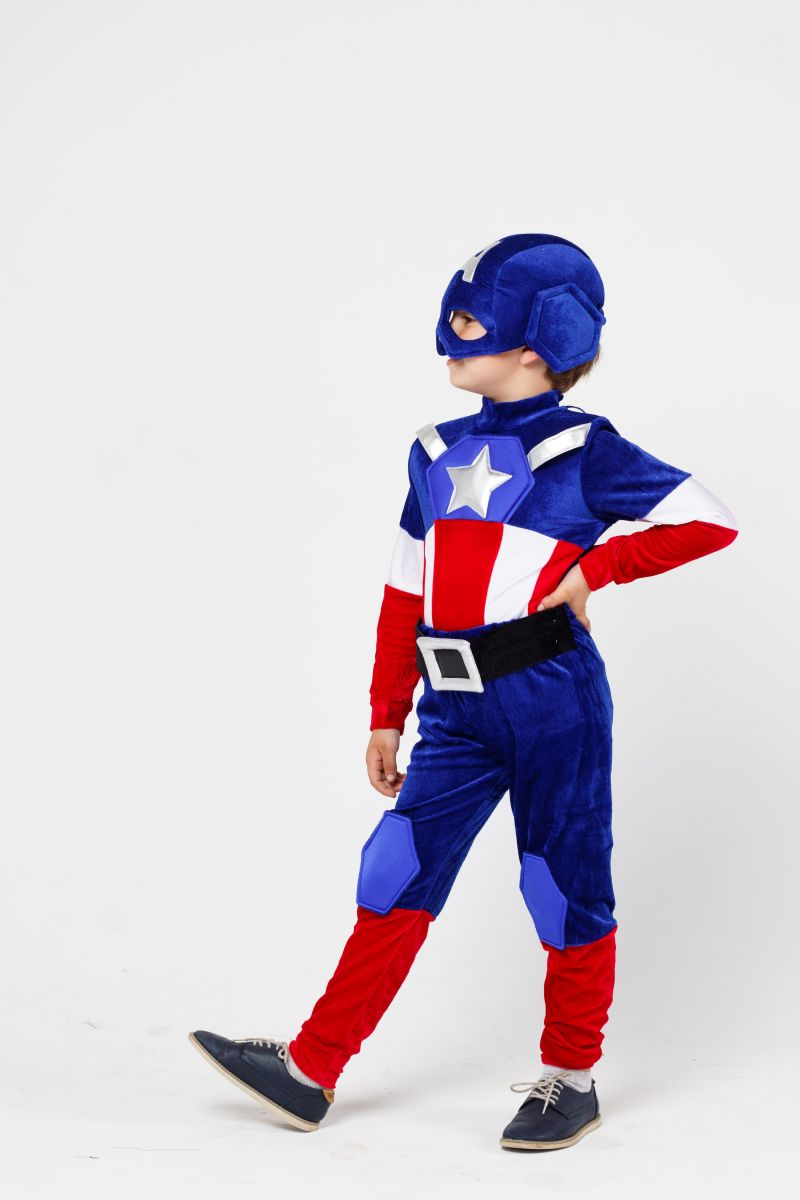 Масочка - Костюм «Капитан Америка» карнавальный костюм для мальчика / фото №2277
