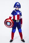 Костюм «Капитан Америка» карнавальный костюм для мальчика - 2280