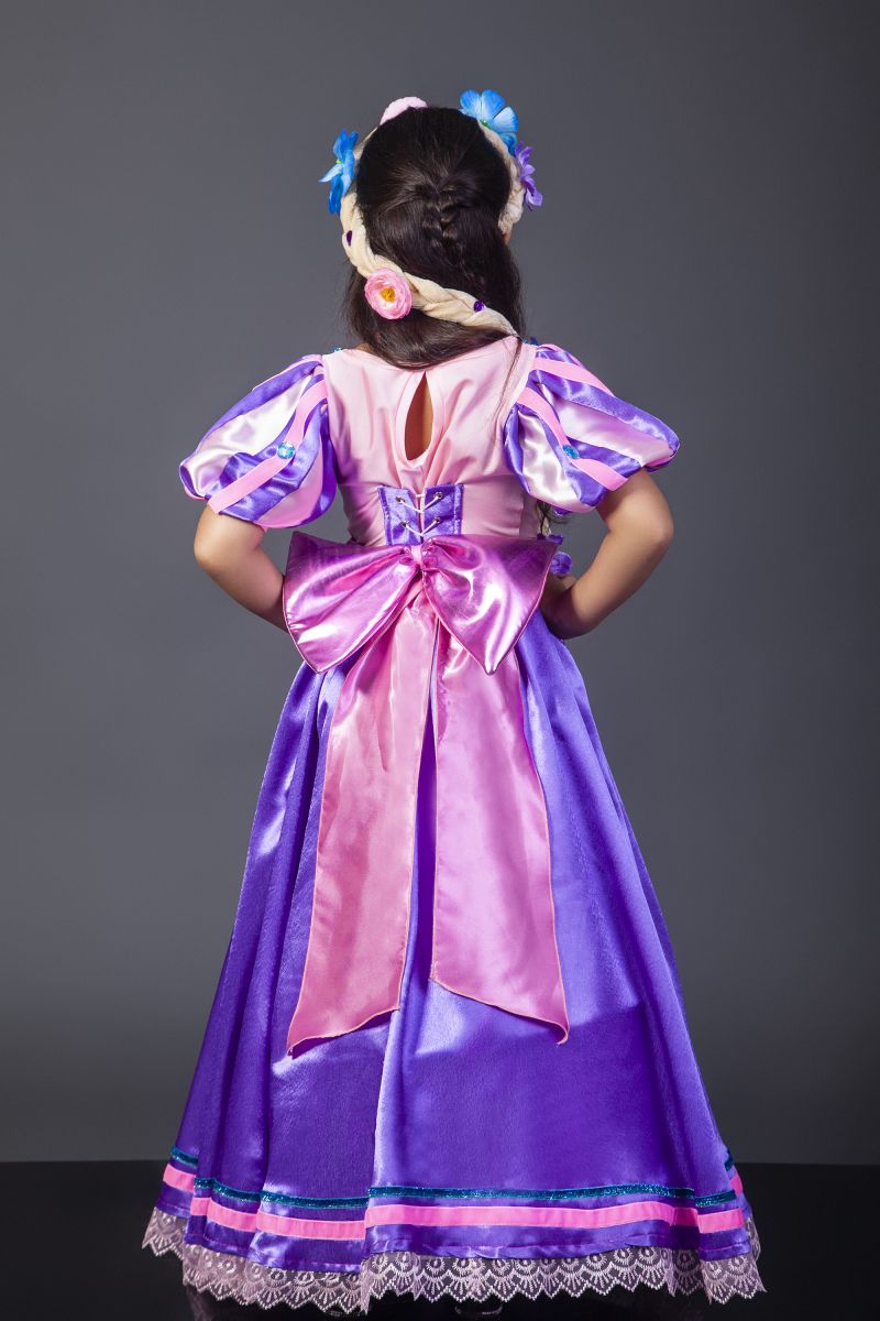 Масочка - Принцесса «Рапунцель» карнавальный костюм для девочки / фото №2313