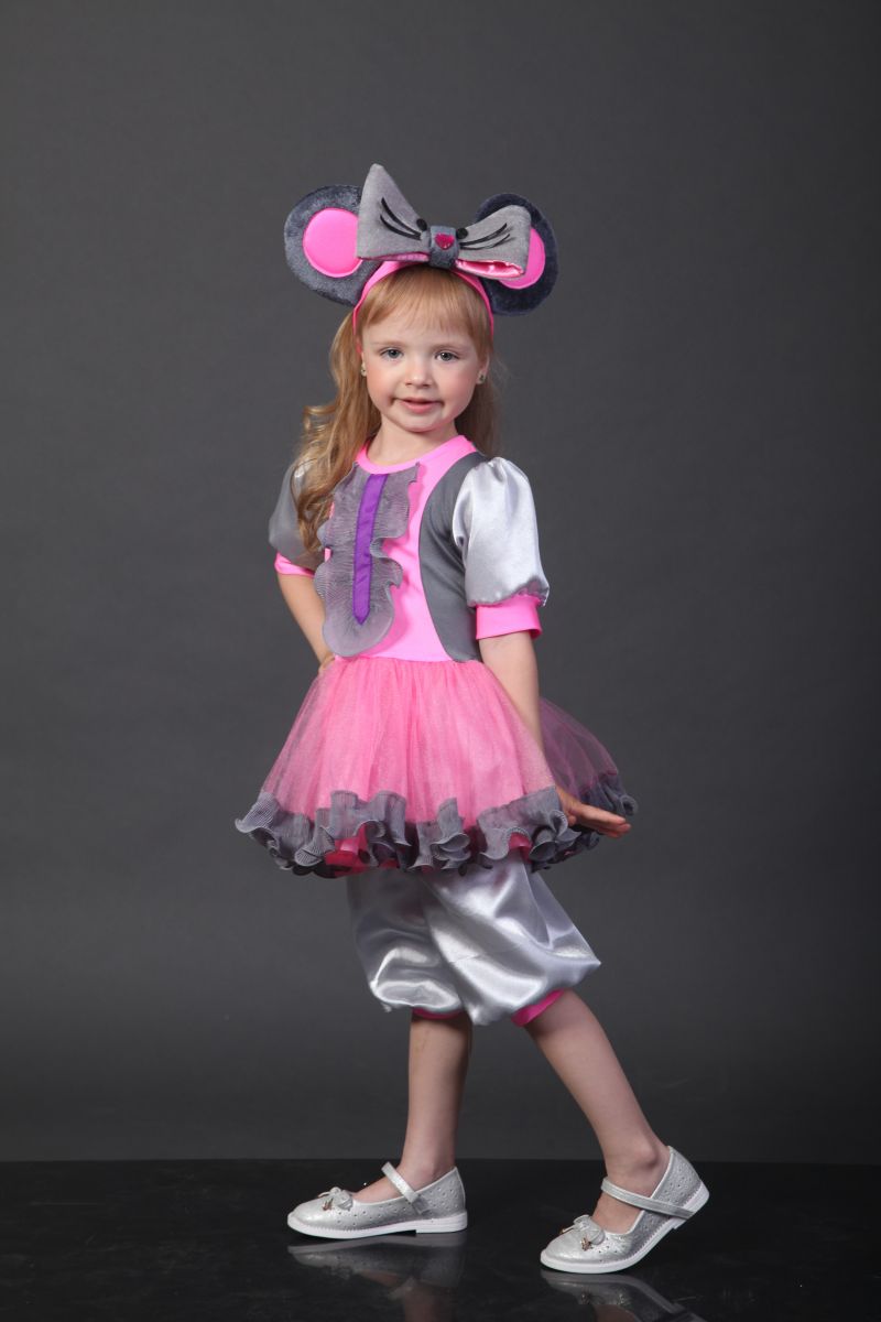 Масочка - Мышка «Малышка» карнавальный костюм для девочки / фото №2327