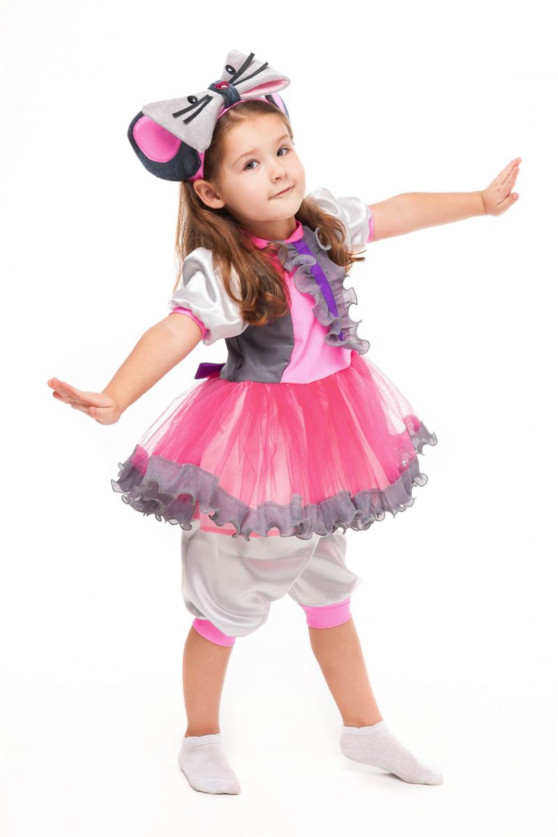 Масочка - Мышка «Малышка» карнавальный костюм для девочки / фото №2329