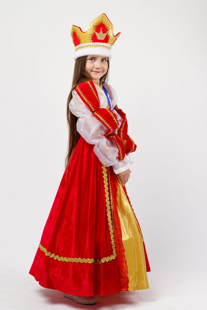 Масочка - Королева «Элизабет» карнавальный костюм для девочки / фото №2332