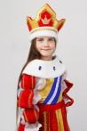 Королева «Элизабет» карнавальный костюм для девочки - 2333