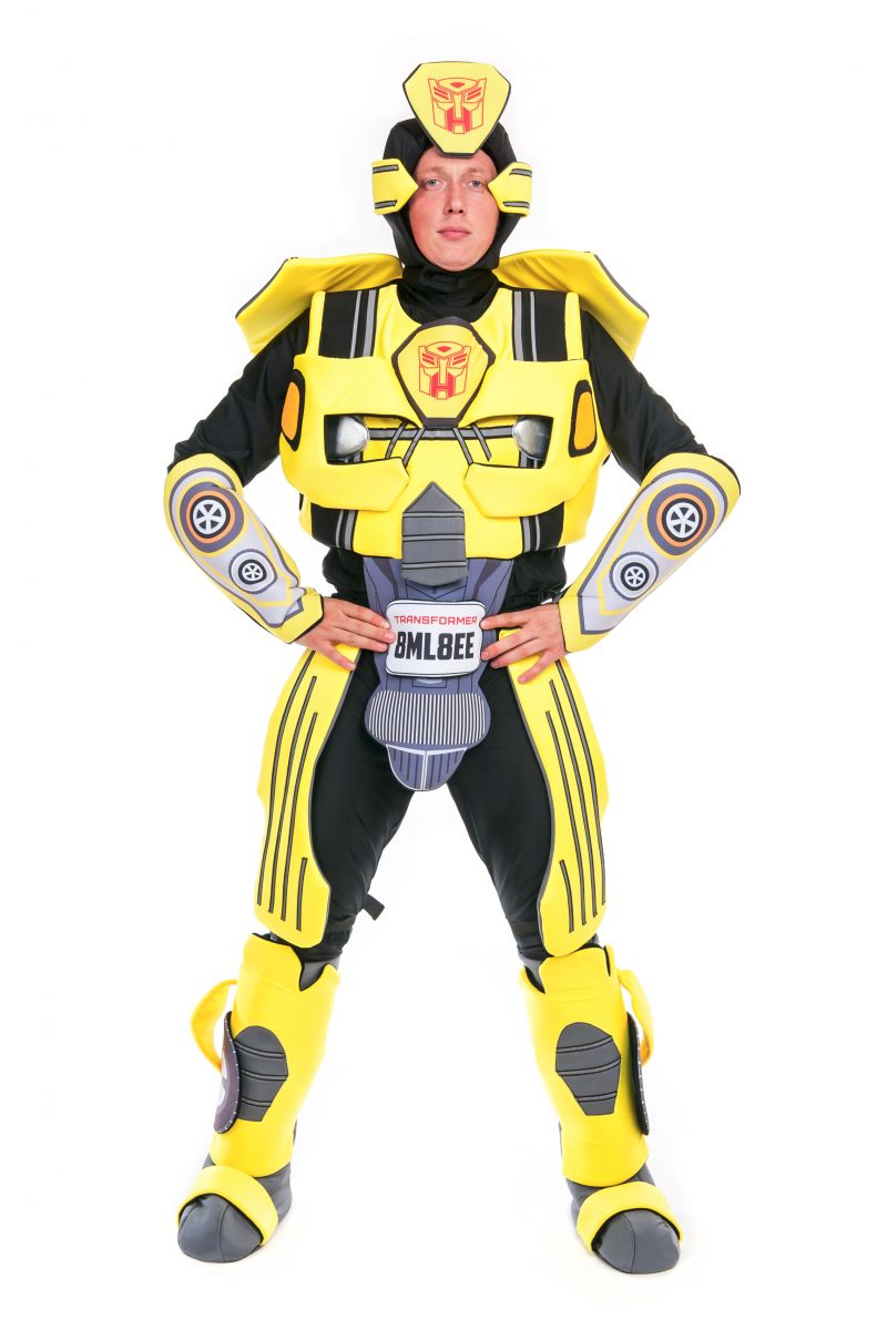 Масочка - Бамблби «Трансформеры» карнавальный костюм для аниматора / фото №2417