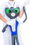 Кукла марионетка «Кот Ученый» карнавальный реквизит для аниматора - 2437
