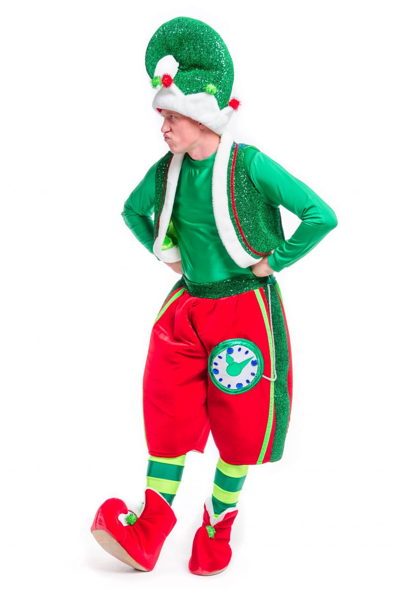 Масочка - «Рождественский Эльф» карнавальный костюм для аниматоров / фото №2480