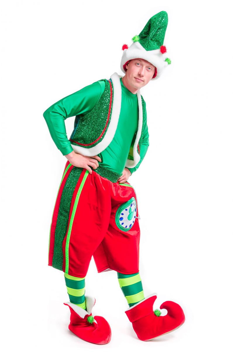 Масочка - «Рождественский Эльф» карнавальный костюм для аниматоров / фото №2481