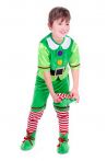 «Эльф новогодний» карнавальный костюм для мальчика - 2518