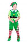«Эльф новогодний» карнавальный костюм для мальчика - 2519