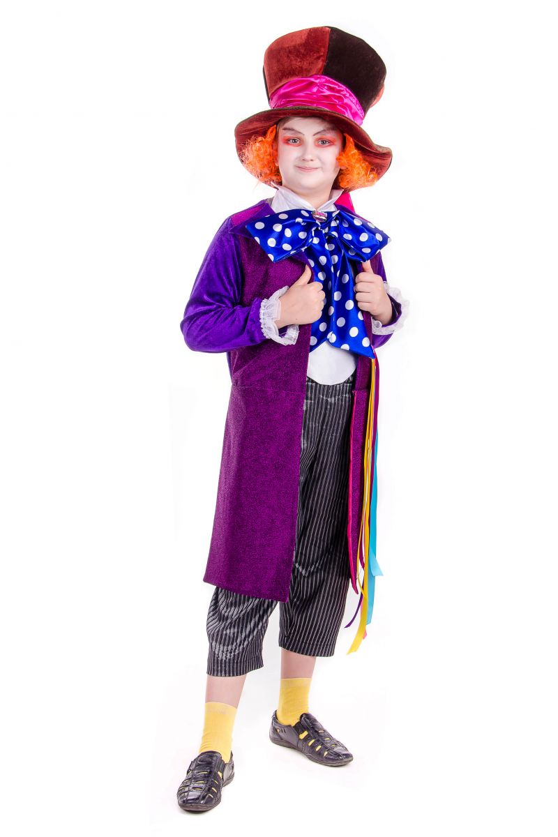 Масочка - «Шляпник из страны чудес» карнавальный костюм для мальчика / фото №2523