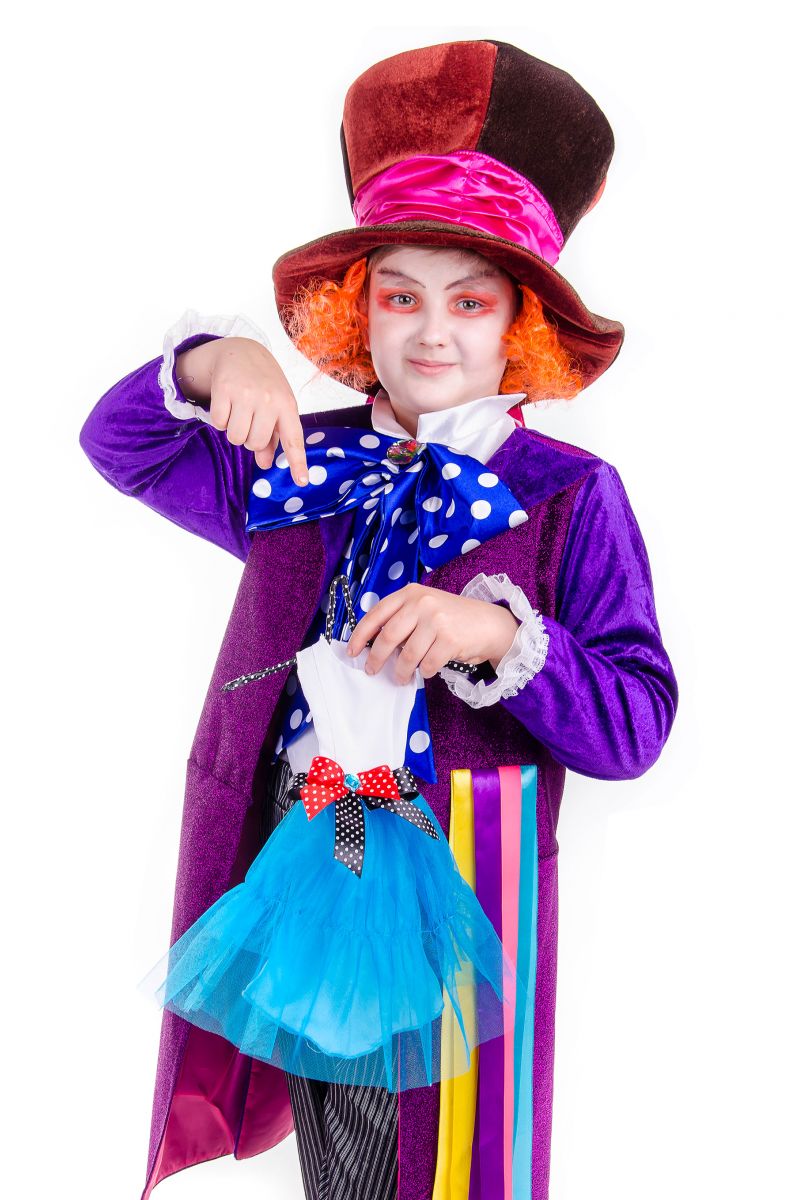 Масочка - «Шляпник из страны чудес» карнавальный костюм для мальчика / фото №2537
