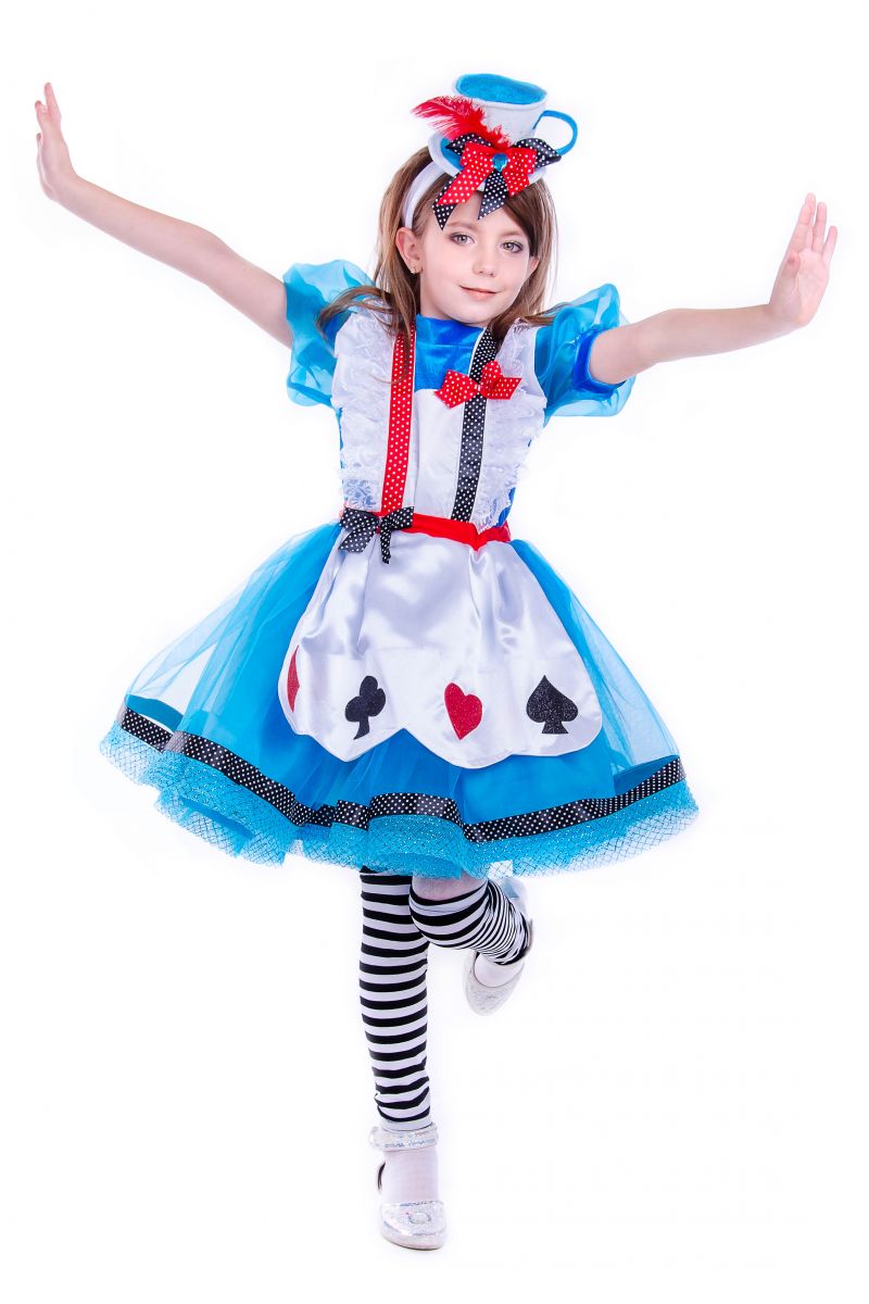 Масочка - «Алиса в стране чудес» карнавальные костюмы для девочки / фото №2540