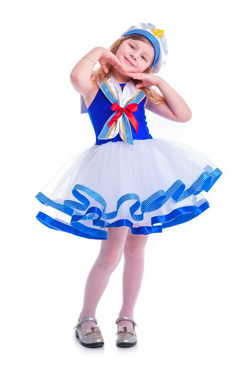 Масочка - «Морячка» карнавальный костюм для девочки / фото №2624