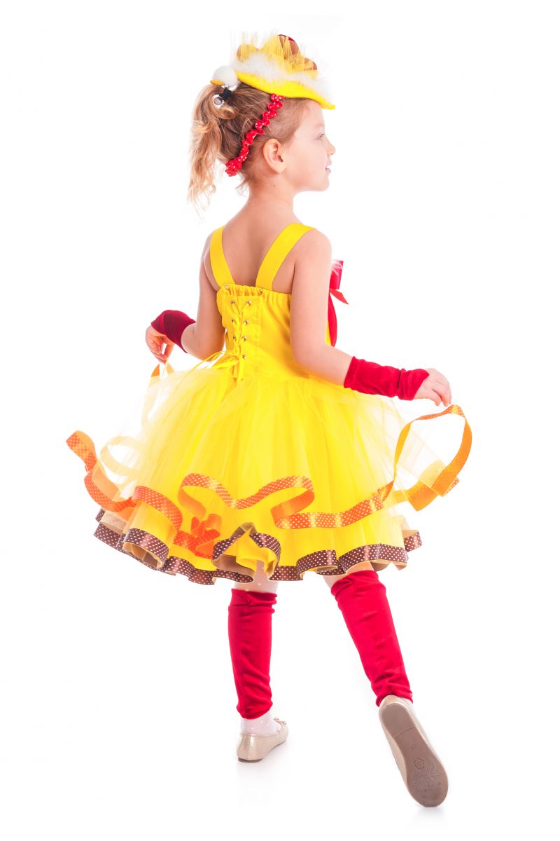 Масочка - «Курочка Цип-цип» карнавальный костюм для девочки / фото №2632