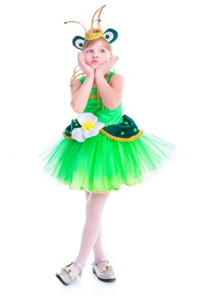 «Лягушка-царевна» карнавальный костюм для девочки
