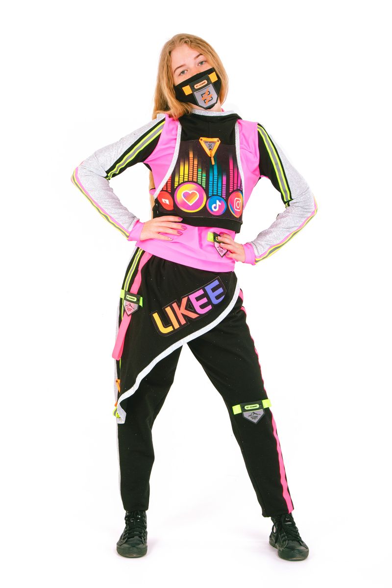 Масочка - «Блогерка» карнавальный костюм для аниматора / фото №2665