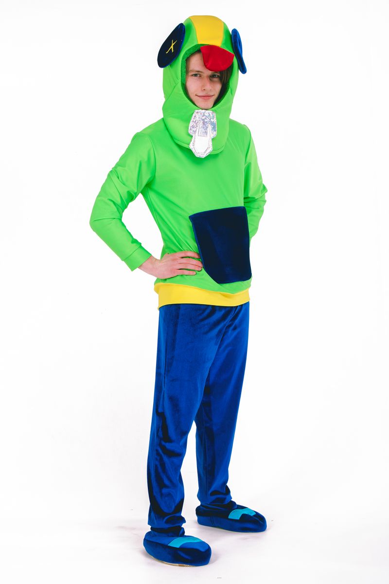 Масочка - Леон «Brawl Stars» карнавальный костюм для анимтора / фото №2692