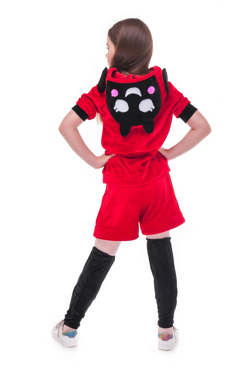 Масочка - Беа Божья коровка «Brawl Stars» карнавальный костюм для девочки / фото №2729