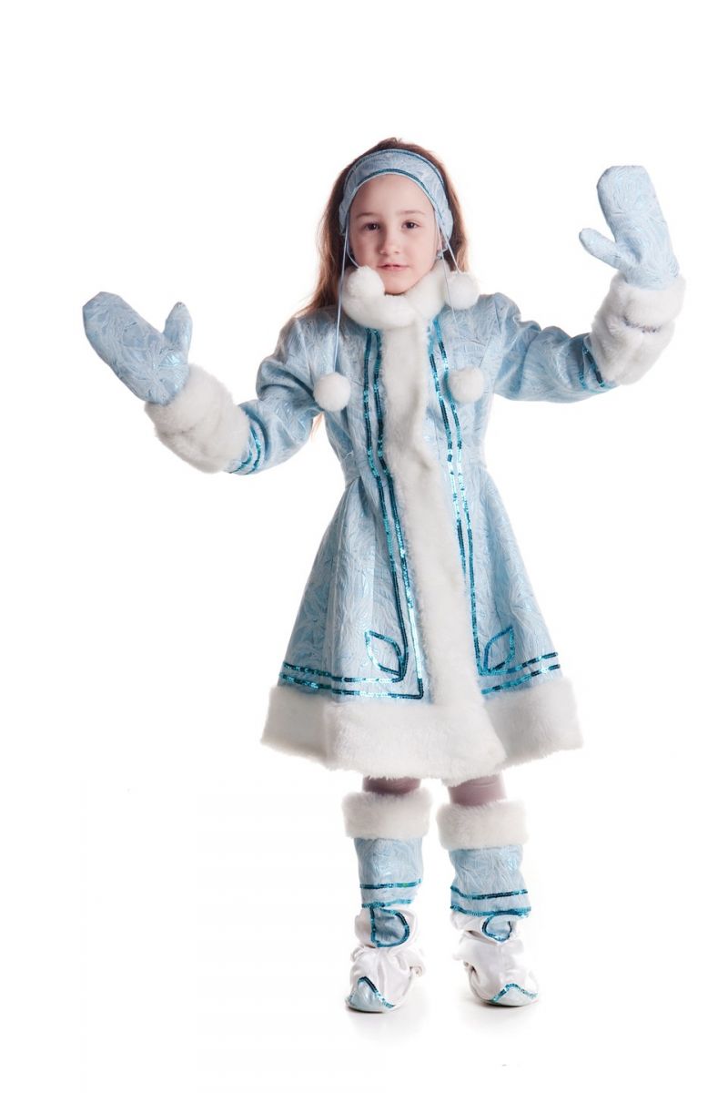 «Снегурочка с бубончиками» карнавальній костюм для девочки