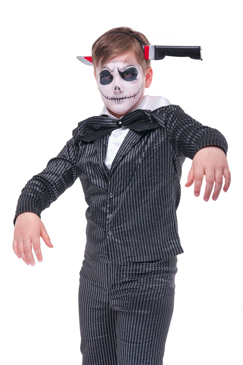 Масочка - «Мертвый жених» карнавальный костюм для мальчика / фото №2753
