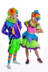 Клоунесса карнавальный костюм для взрослых - 2779