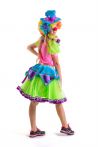 Клоунесса карнавальный костюм для взрослых - 2781