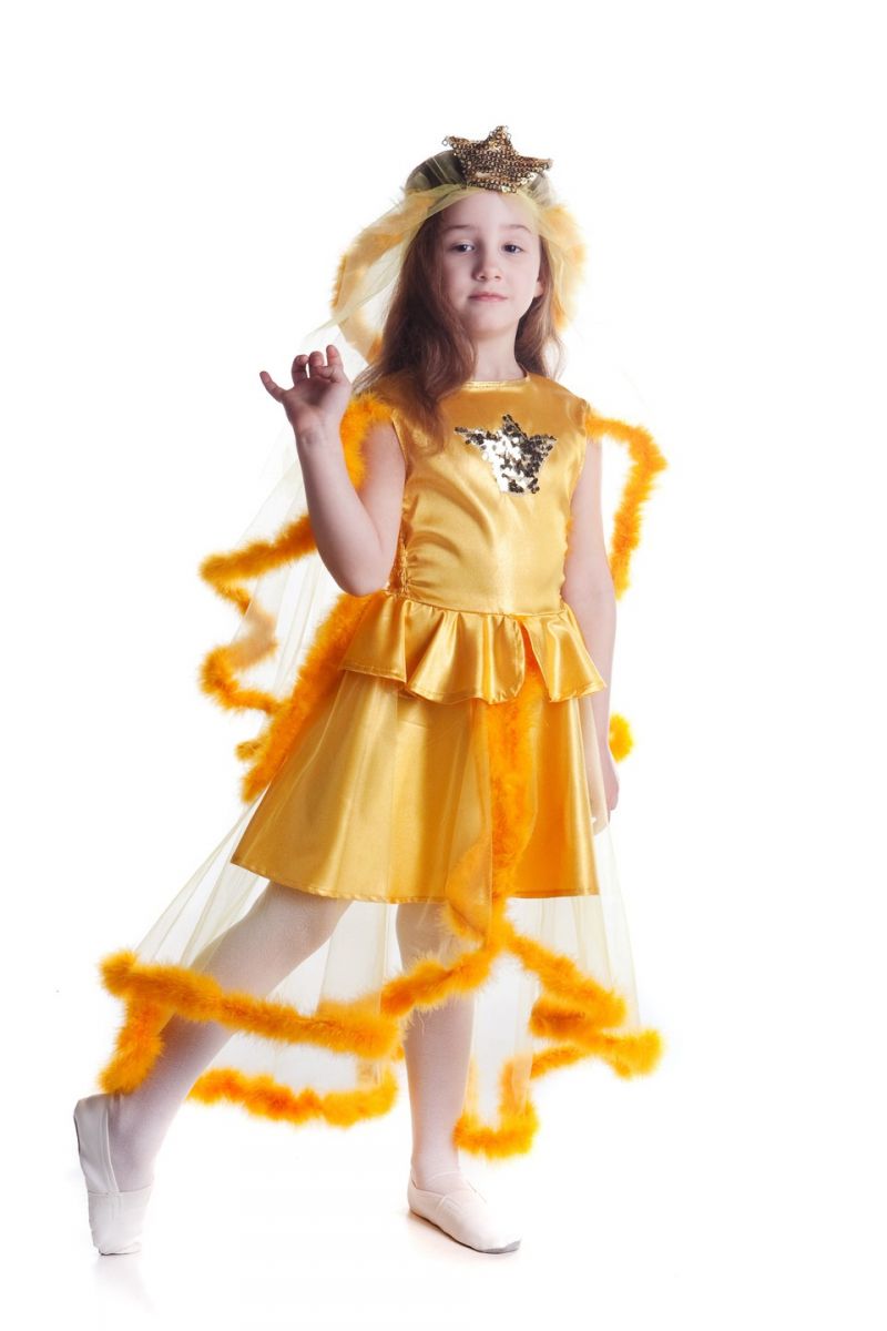 Карнавальный костюм золотой рыбки для девочки своими руками :: вороковский.рф