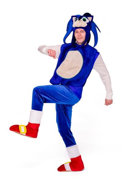 Сонік "Sonic" карнавальний костюм для аніматорів