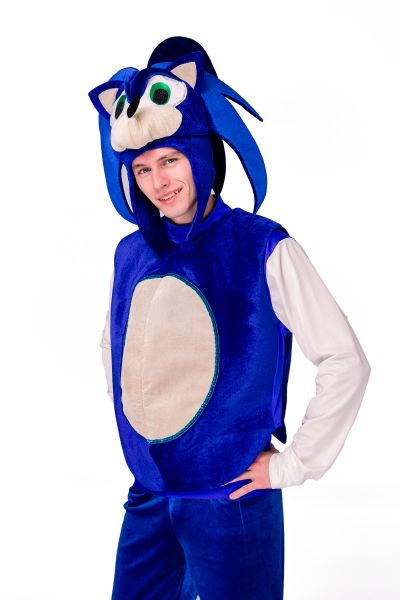 Соник «Sonic» карнавальный костюм для аниматоров