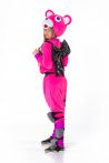 Розовый мишка «Fortnite» карнавальный костюм для взрослых - 2855