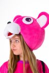 Розовый мишка «Fortnite» карнавальный костюм для взрослых - 2858