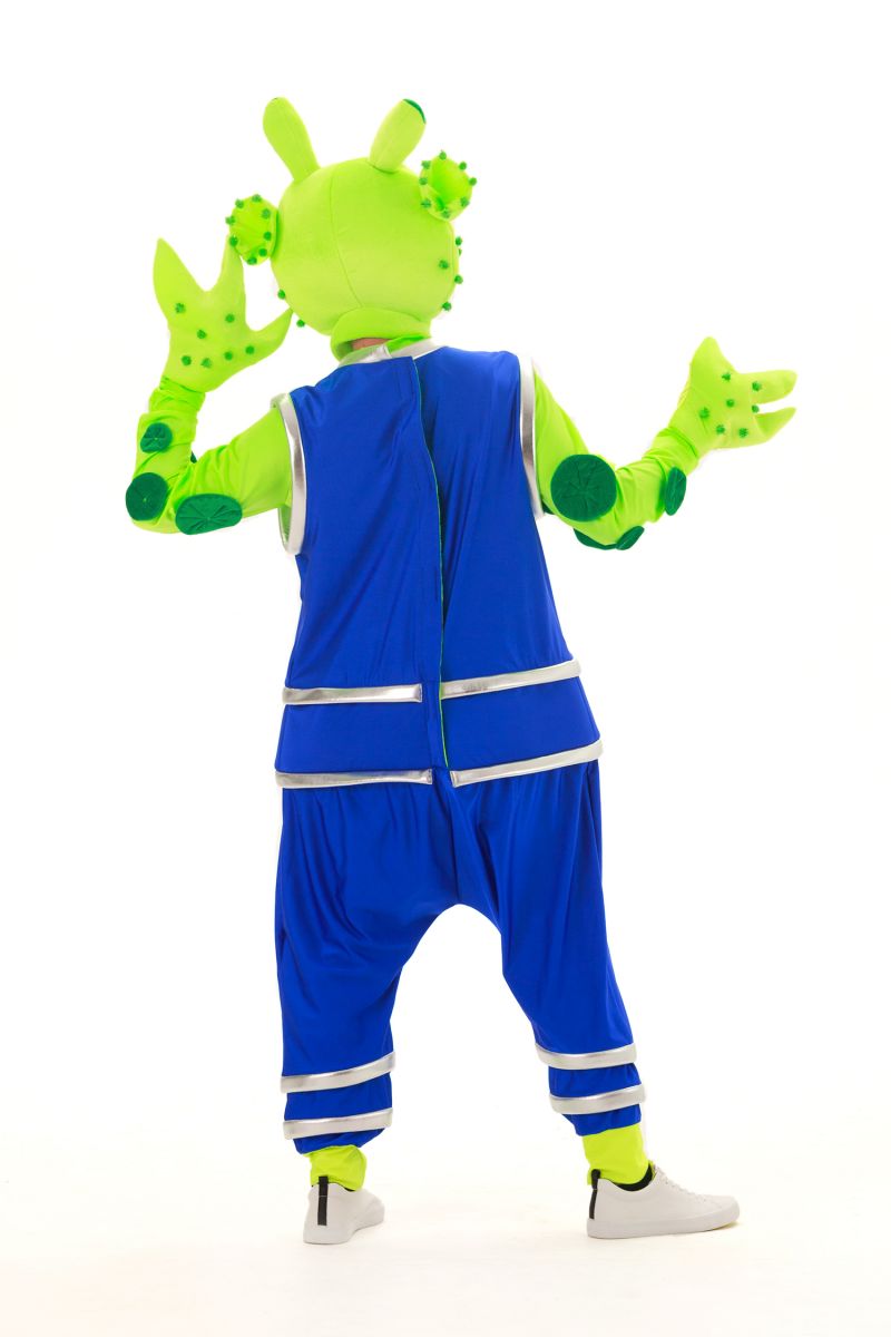 Масочка - «Инопланетянин» карнавальный костюм для аниматоров / фото №2889