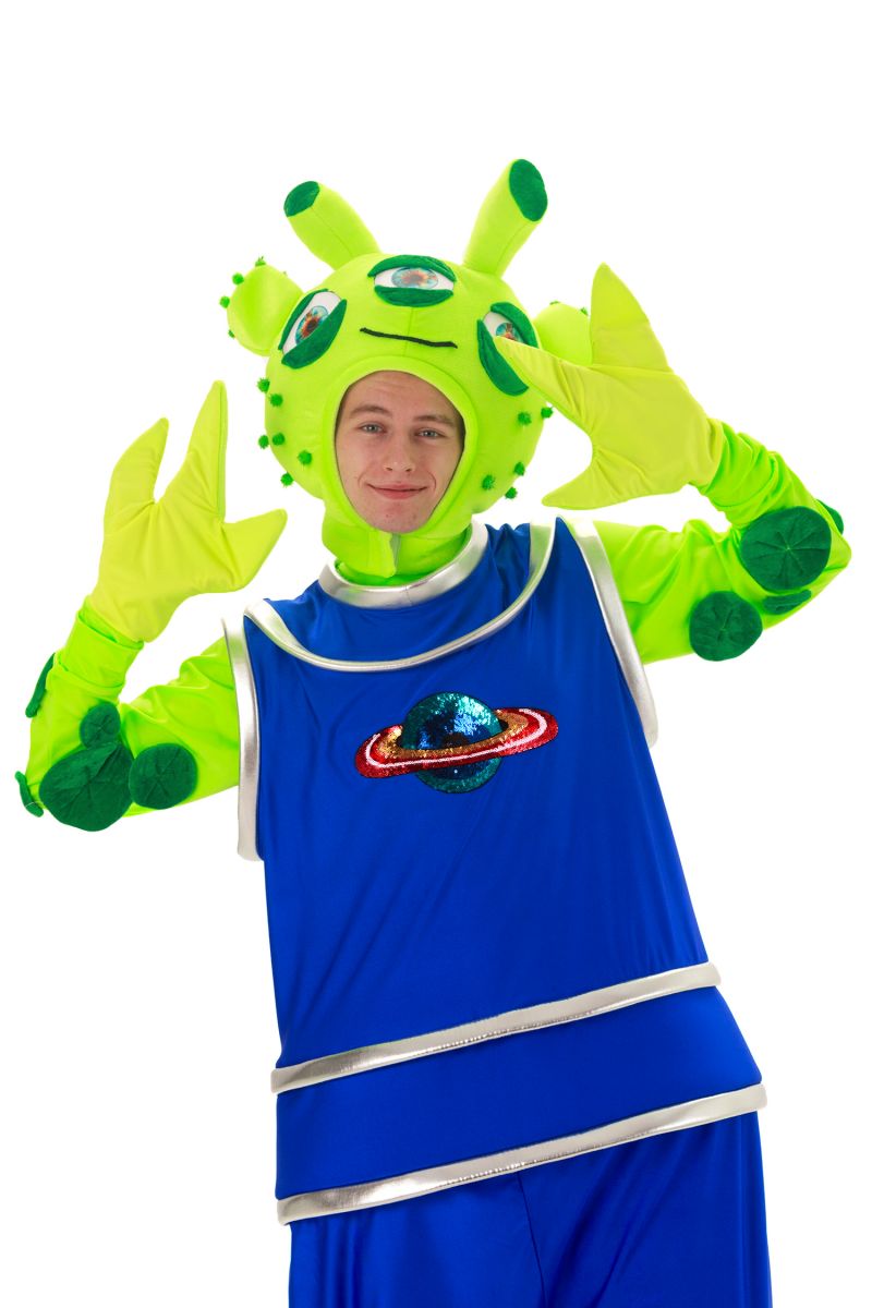 Масочка - «Инопланетянин» карнавальный костюм для аниматоров / фото №2890