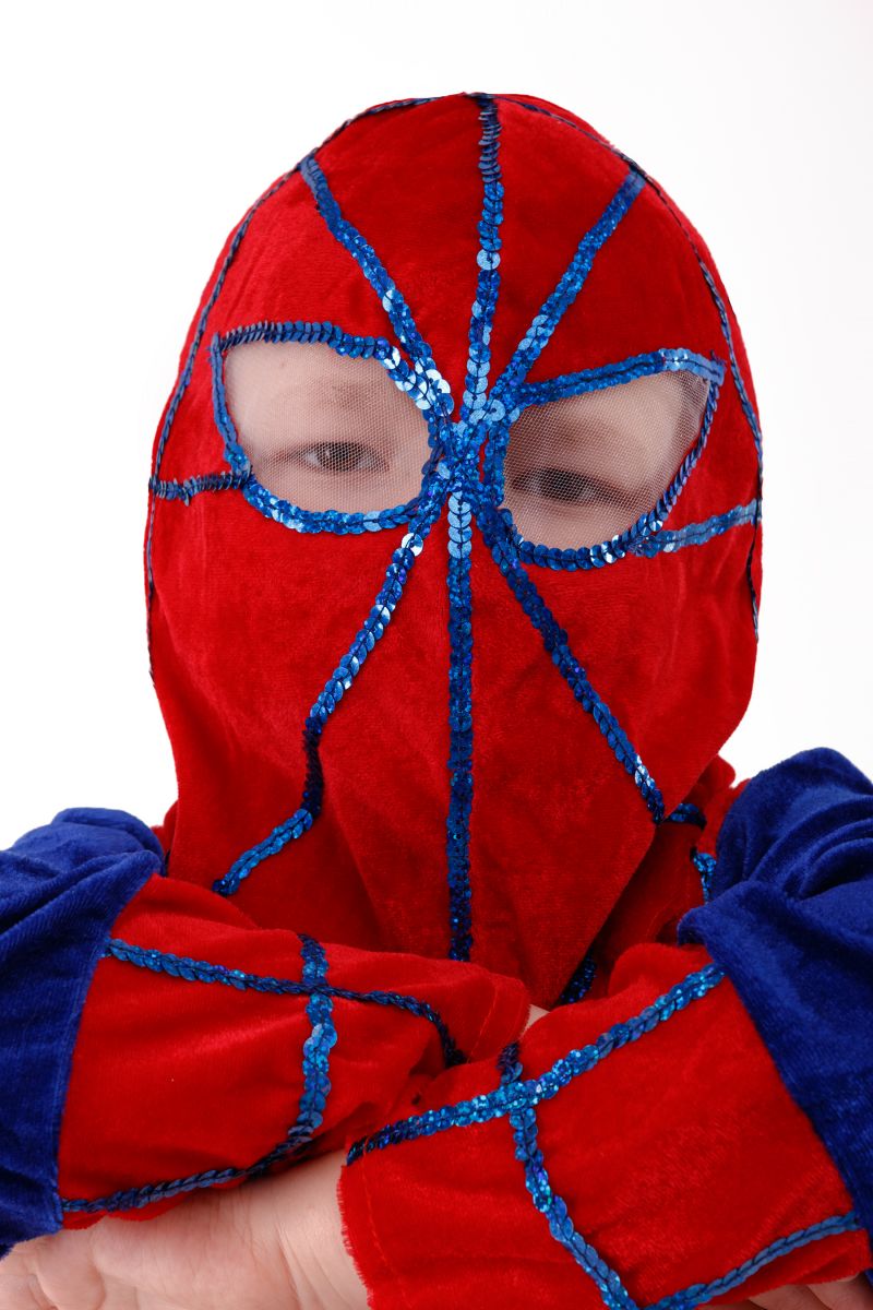 Масочка - «Людина-павук» карнавальний костюм для хлопчика / фото №2978