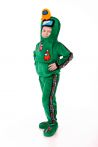 Зеленый AmongUs «Амонг Ас» карнавальный костюм для детей - 3019