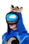 Синий AmongUs «Амонг Ас» карнавальный костюм для аниматоров - 3033