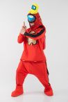 Красный AmongUs «Амонг Ас» карнавальный костюм для аниматоров - 3068