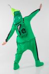 Зеленый AmongUs «Амонг Ас» карнавальный костюм для аниматоров - 3084