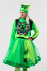 Крипер Девочка в юбке «Minecraft» карнавальный костюм для аниматоров - 3163