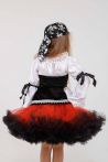 «Пиратка красотка» карнавальный костюм для девочки - 3255