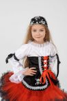 «Пиратка красотка» карнавальный костюм для девочки - 3256