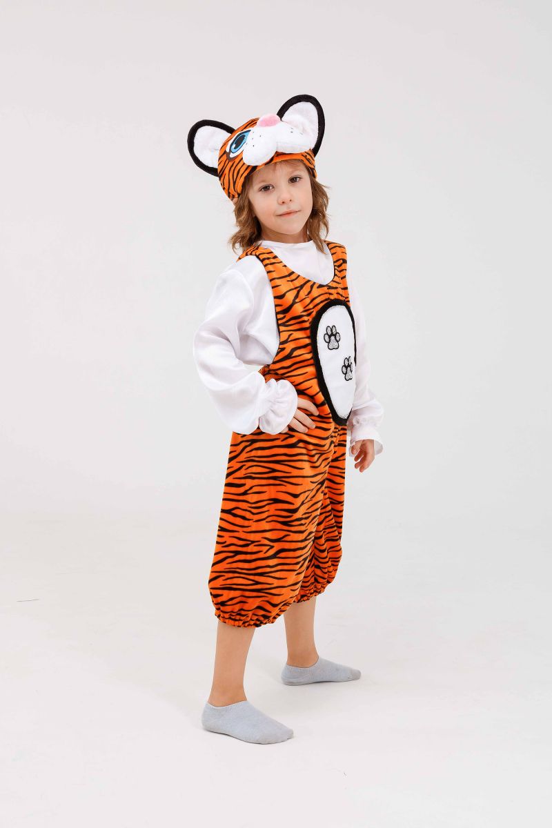 Масочка - «Тигруля» карнавальный костюм для детей / фото №3265