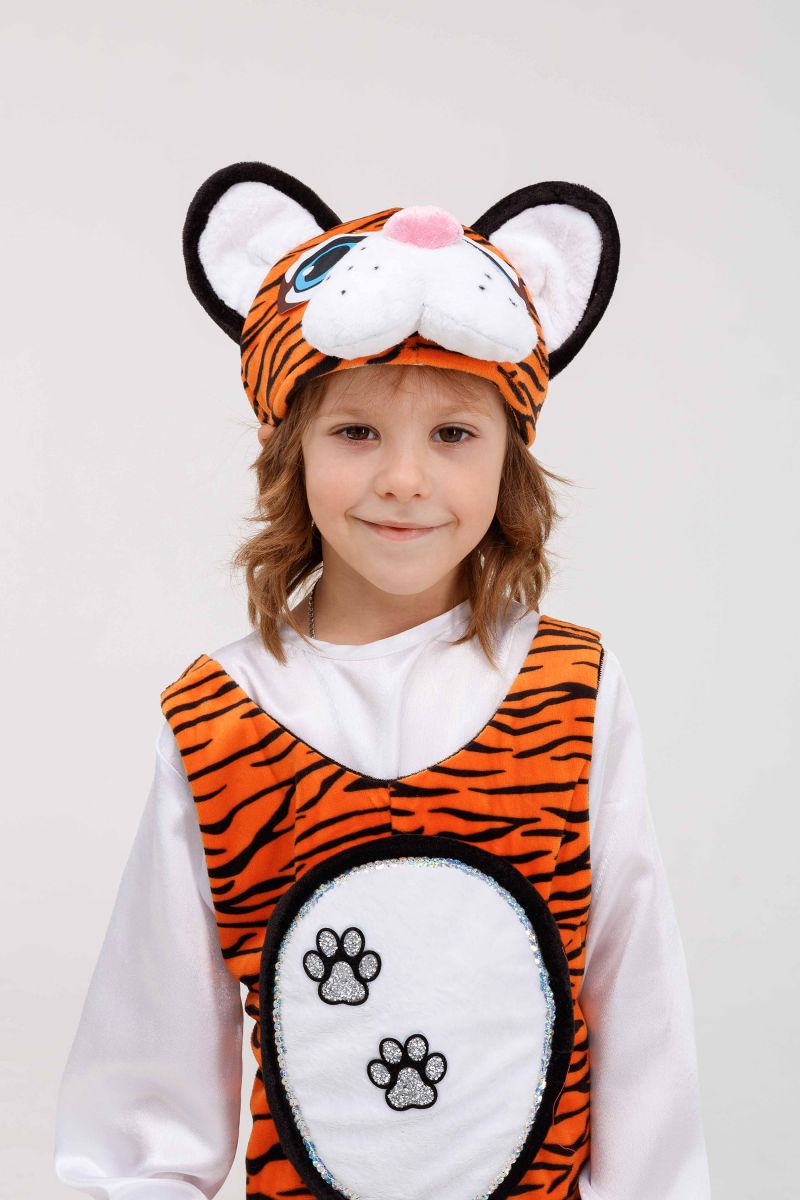Масочка - «Тигруля» карнавальный костюм для детей / фото №3267