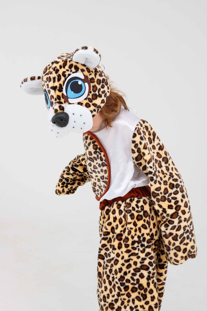 Масочка - «Леопардик» карнавальный костюм для детей / фото №3271