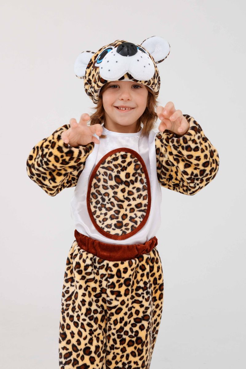 Масочка - «Леопардик» карнавальный костюм для детей / фото №3272