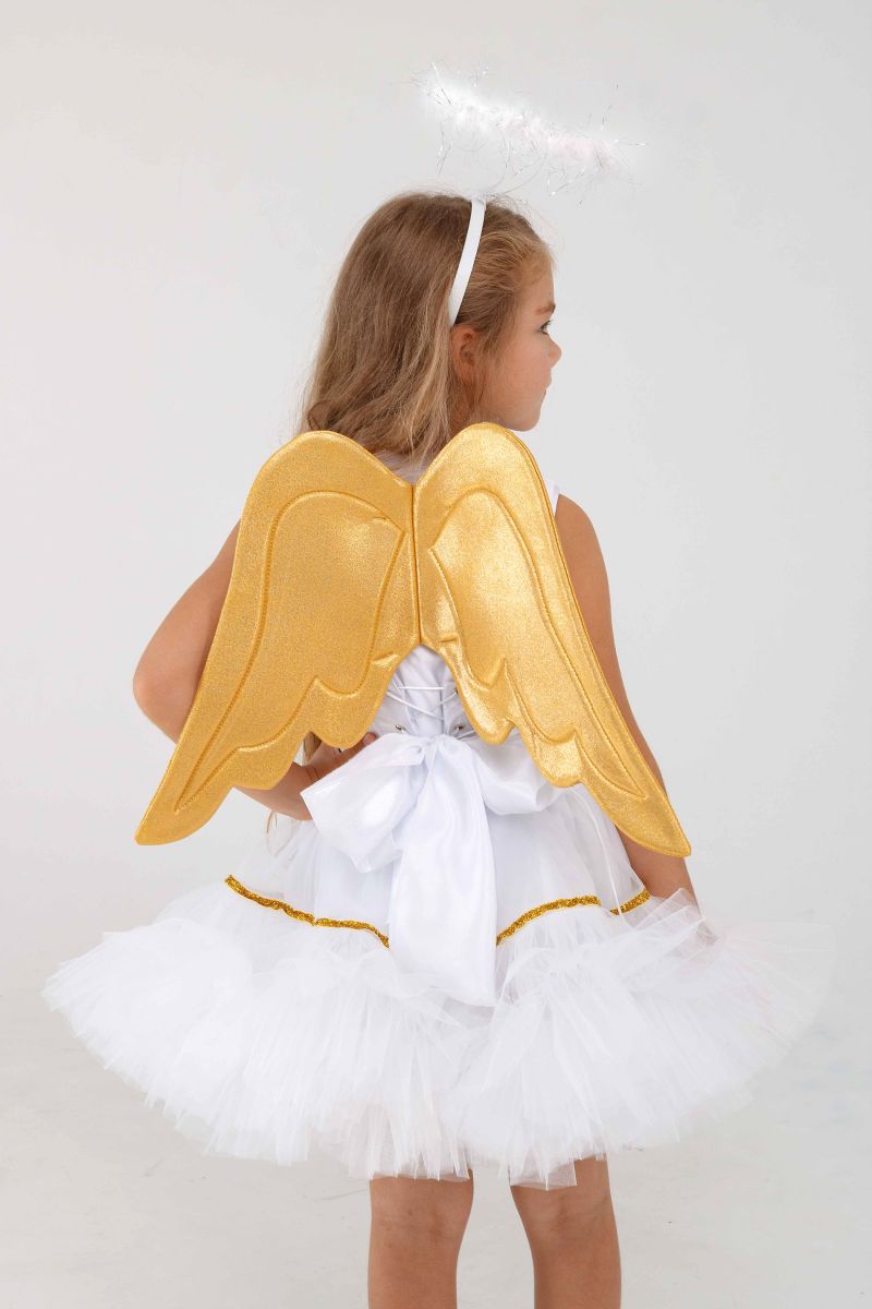 Масочка - «Ангелочек» карнавальный костюм для девочки / фото №3286