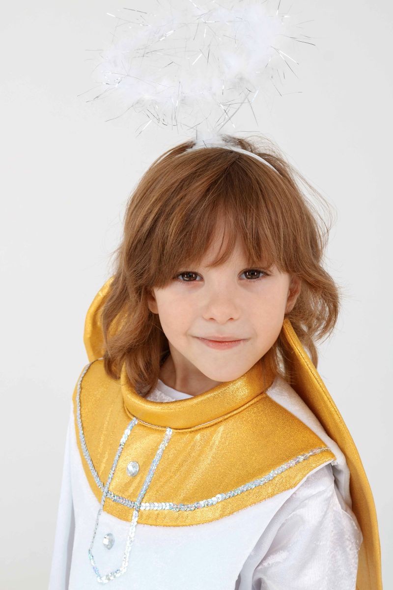 Масочка - «Ангел» карнавальный костюм для мальчика / фото №3294