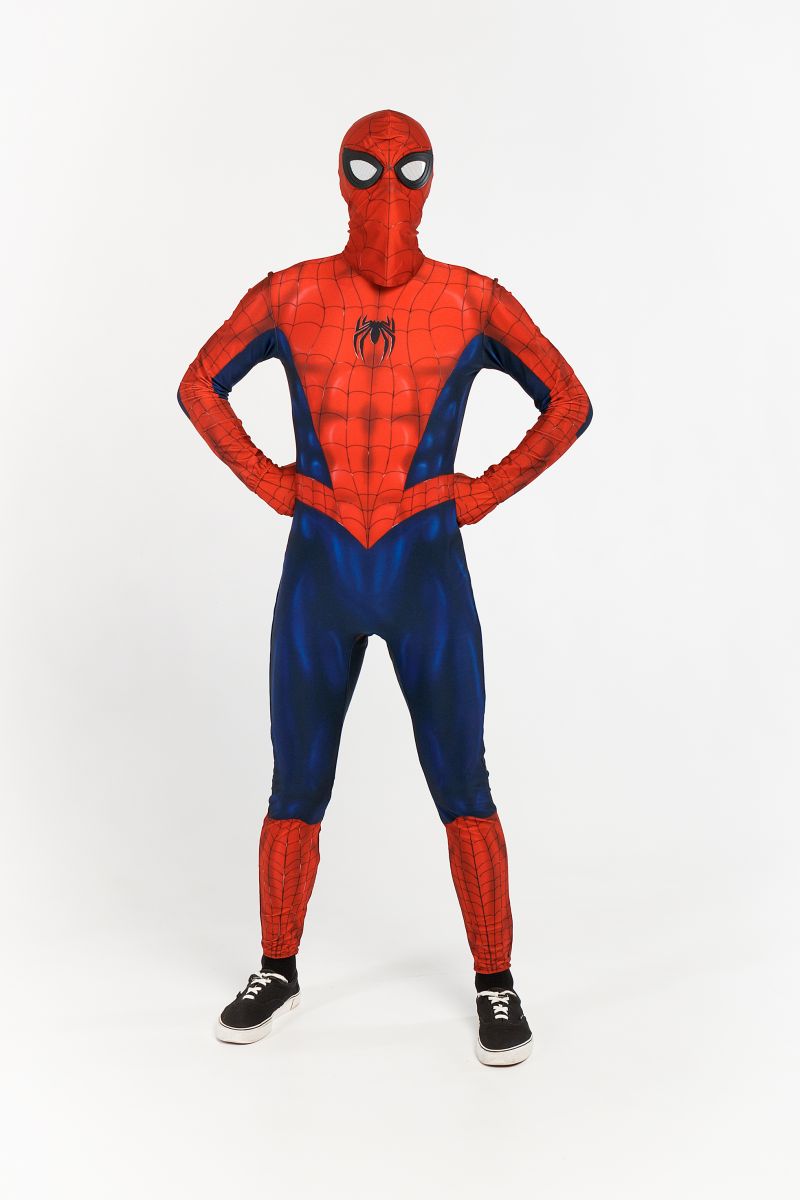 Масочка - Человек-паук «Spider-Man» карнавальный костюм для аниматоров / фото №3312