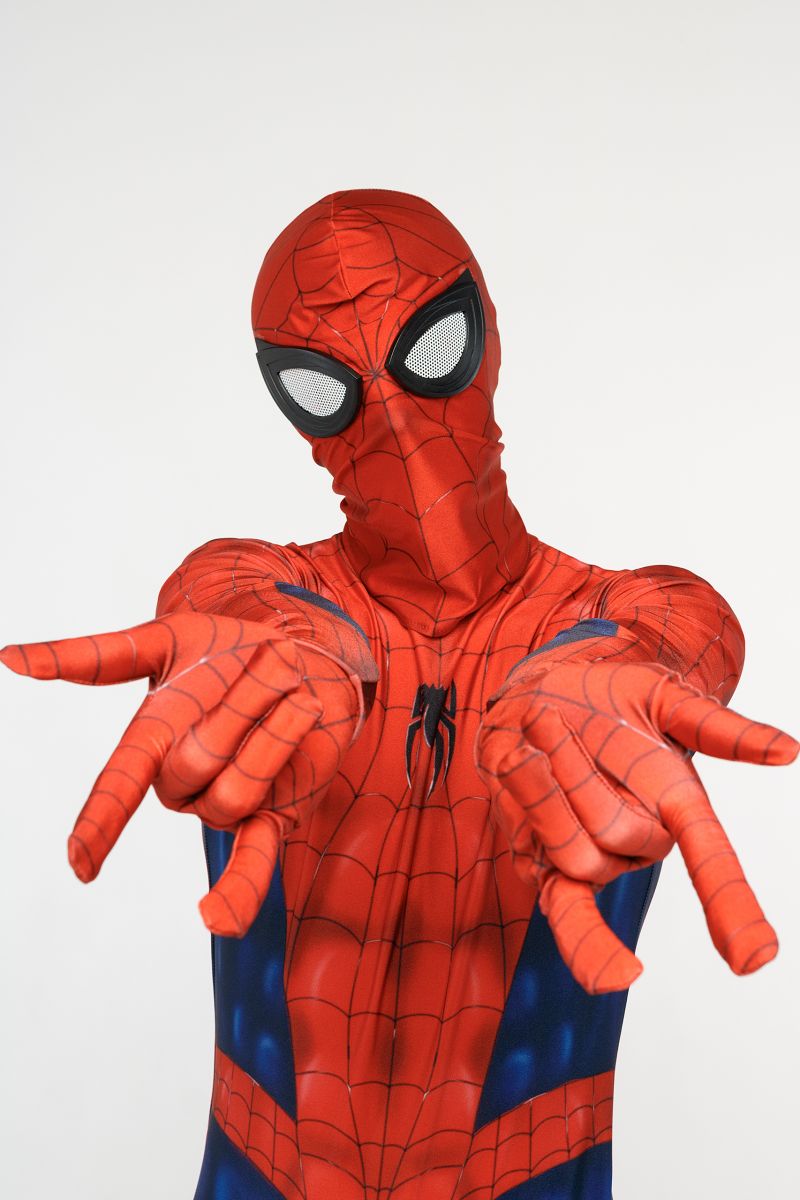 Масочка - Человек-паук «Spider-Man» карнавальный костюм для аниматоров / фото №3317
